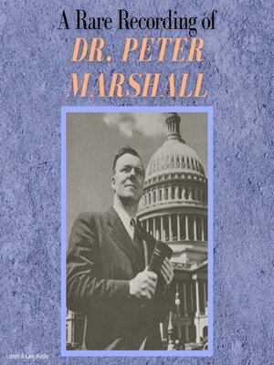 cover image of A Rare Recording of Dr. Peter Marshall